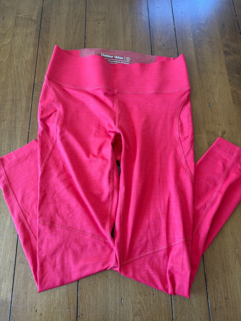 Outdoor Voices Red/Pink  Women’s Active Leggings Medium
